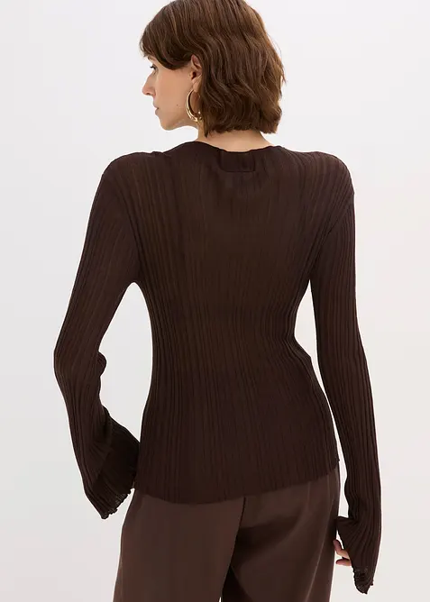 Maglia semitrasparente, bonprix