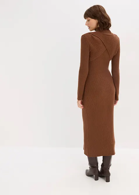 Abito di maglia in morbido misto viscosa, bonprix