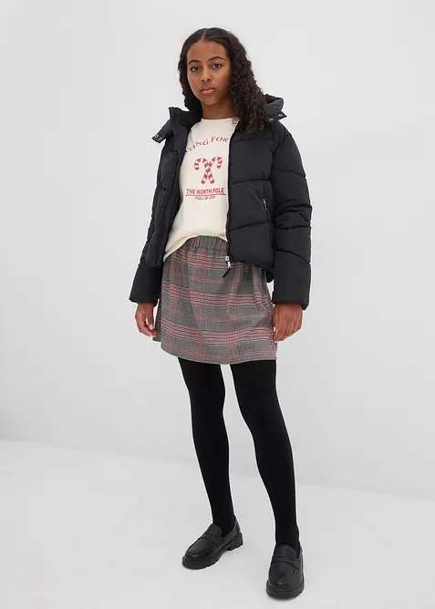 Giacca con calda imbottitura e cappuccio, bonprix