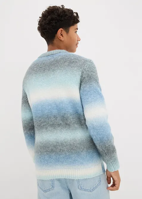 Maglione in filato grosso con colori sfumati, bonprix