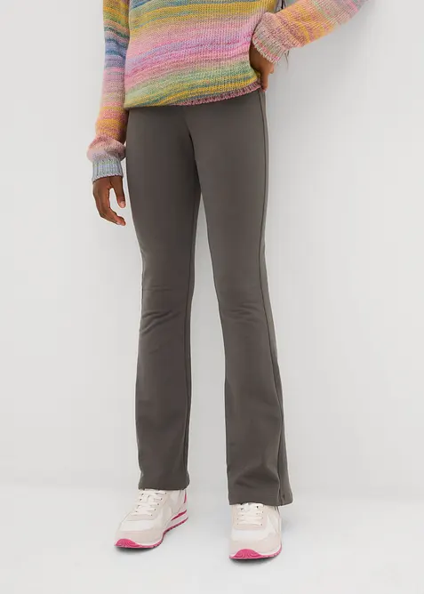 Leggings termici bootcut (pacco da 2), bonprix