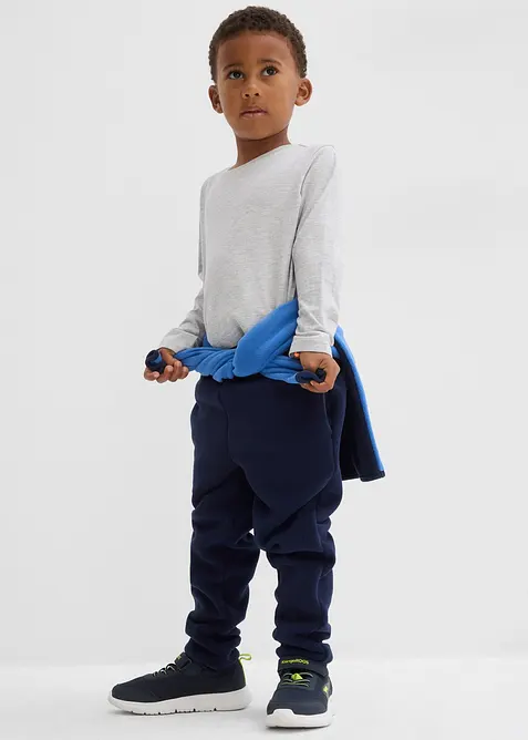 Pantaloni termici caldi in pile, bonprix