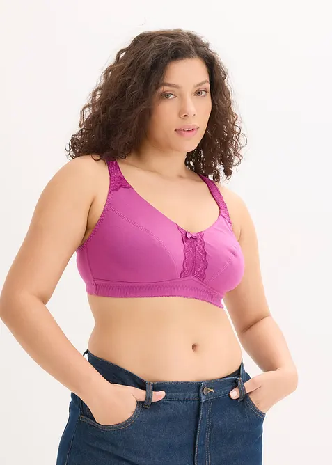 Reggiseno senza ferretto (pacco da 2), bonprix