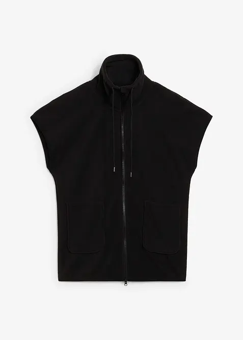 Gilet in pile di poliestere riciclato, bonprix