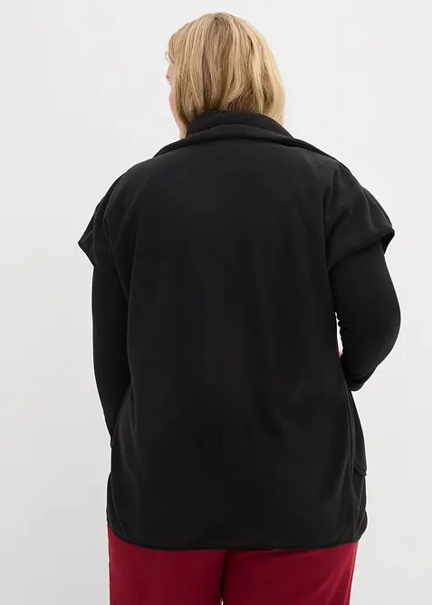 Gilet in pile di poliestere riciclato, bonprix