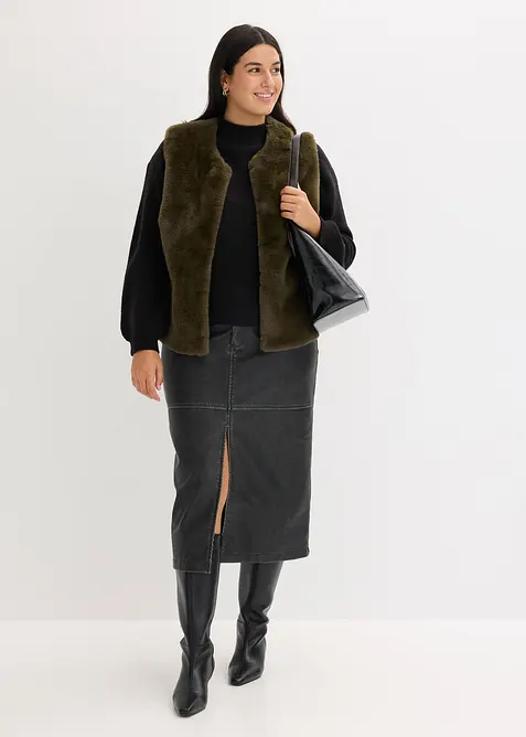 Gilet in pelliccia sintetica, bonprix