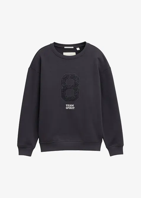 Felpa oversize Tom Tailor con applicazione, Tom Tailor