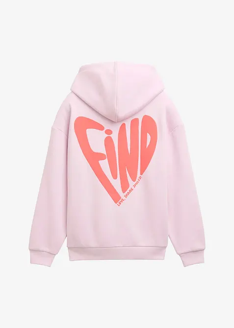 Felpa Tom Tailor con cappuccio e stampa sul retro, Tom Tailor