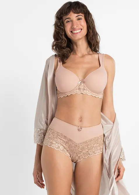 Reggiseno con coppe preformate e spalline imbottite, bonprix