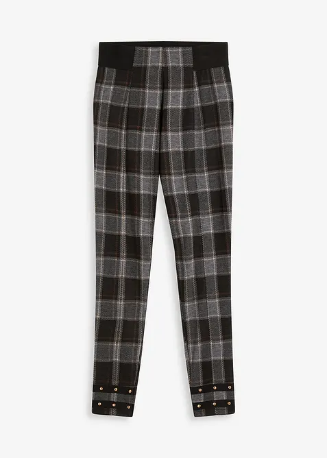 Jeggings con borchie dorate, bonprix