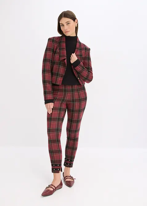 Jeggings con borchie dorate, bonprix