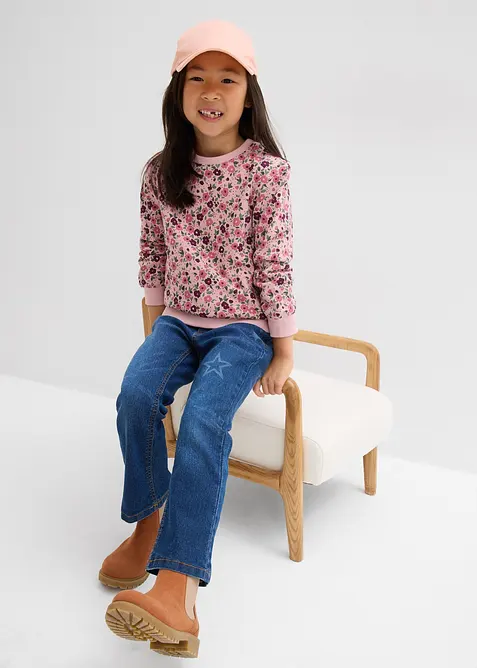 Felpa in puro cotone biologico (pacco da 2), bonprix