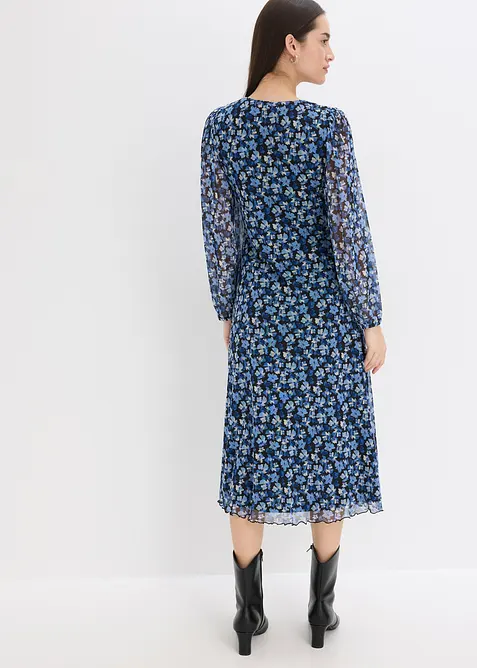 Abito midi in mesh, bonprix