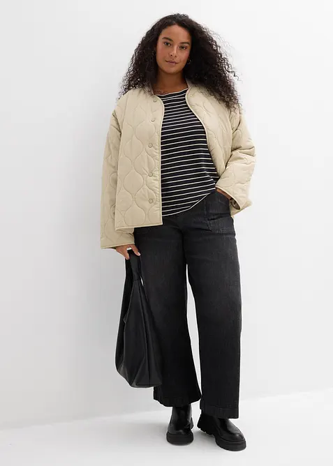 Felpa oversize in puro cotone, bonprix