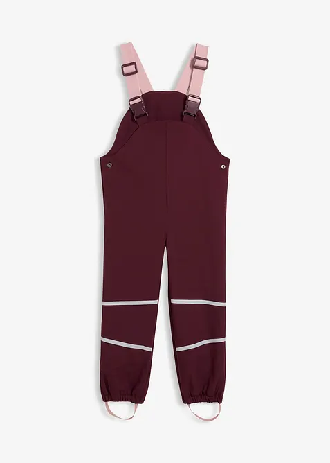 Salopette termica in softshell idrorepellente, bonprix