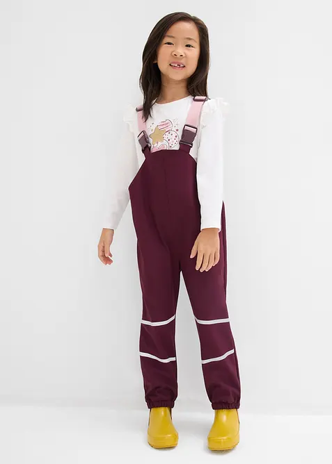 Salopette termica in softshell idrorepellente, bonprix