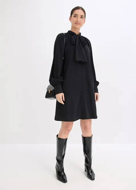 Abito con fiocco al collo, bonprix