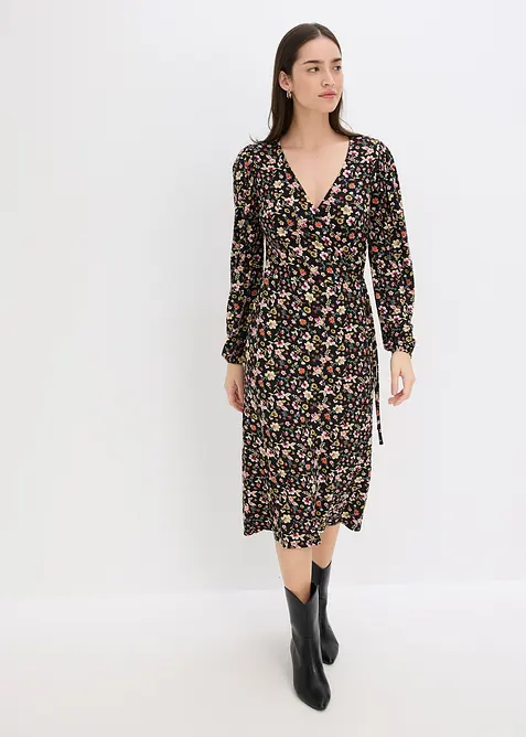 Abito in jersey di misto viscosa, bonprix