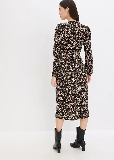 Abito in jersey di misto viscosa, bonprix