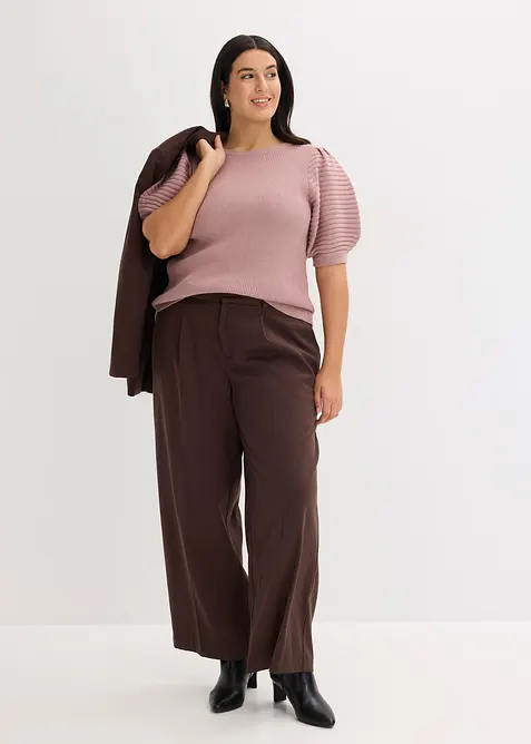 Maglione con maniche a palloncino, bonprix