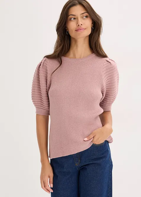 Maglione con maniche a palloncino, bonprix