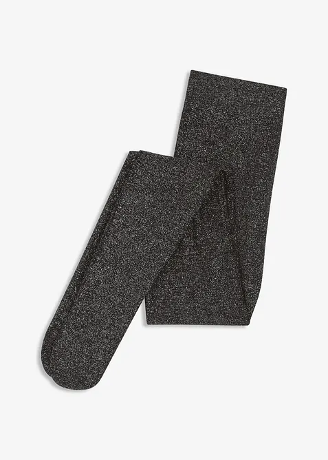 Collant termici in pile con filato glitterato, bonprix