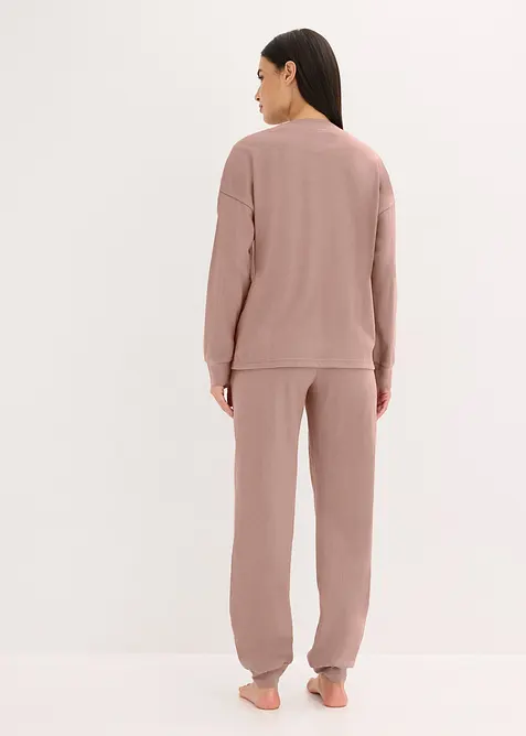 Tuta da casa oversize in cotone morbido, bonprix