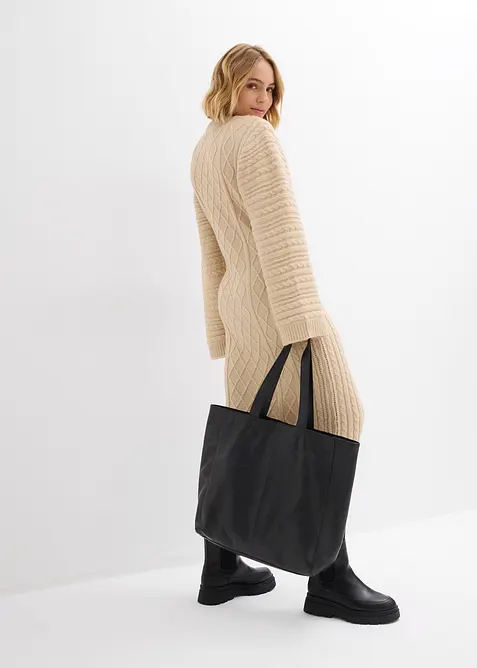 Abito midi in maglia, bonprix