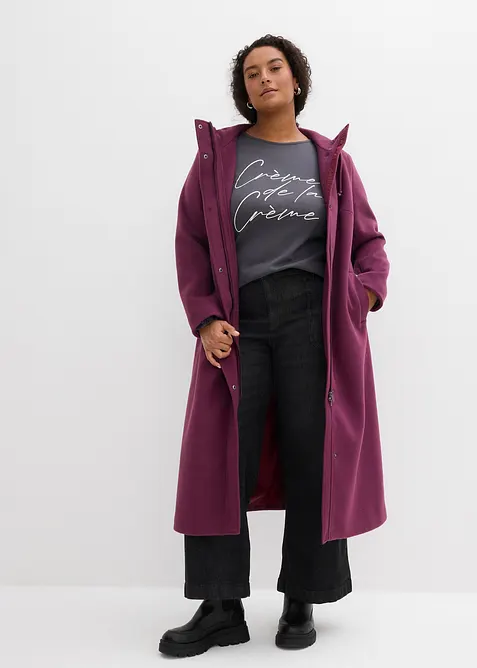 Maglia a maniche lunghe in puro cotone, bonprix