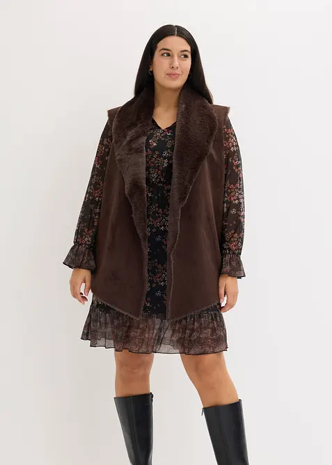 Gilet in ecopelliccia, bonprix