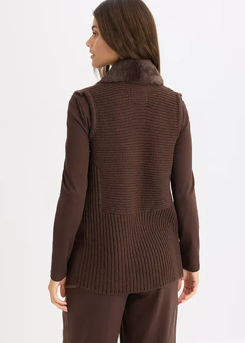 Gilet in ecopelliccia, bonprix