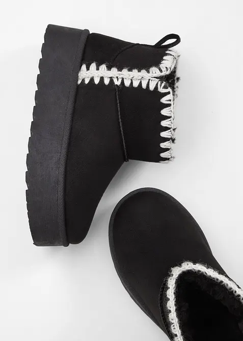 Scarponcini con plateau, bonprix