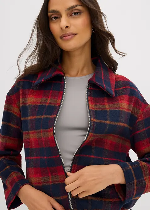 Giubbino in simil lana, bonprix