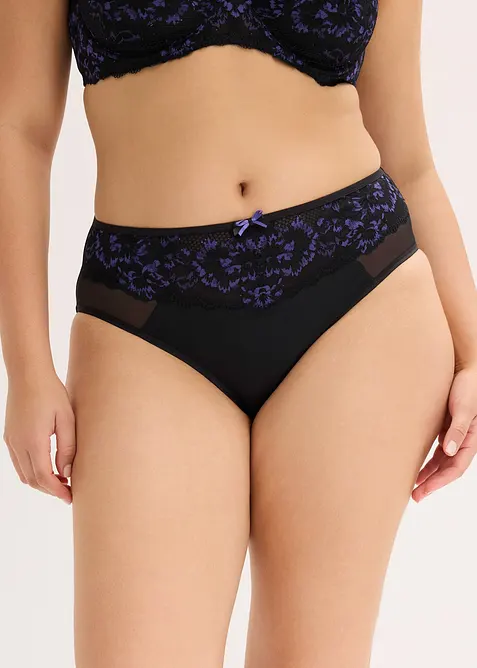 Slip alto con pizzo delicato, bonprix