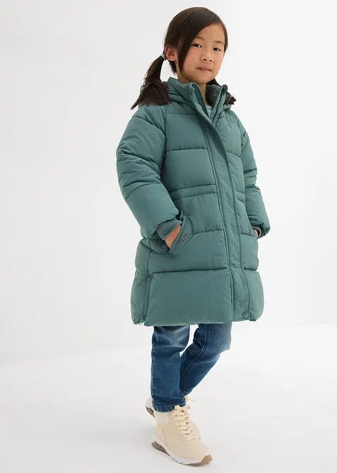 Giaccone con calda imbottitura e dettagli riflettenti, bonprix