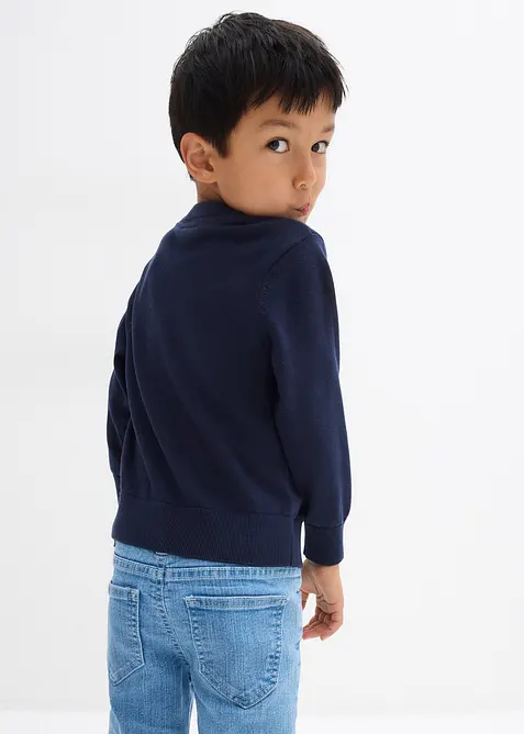 Maglione in filato fine di puro cotone, bonprix