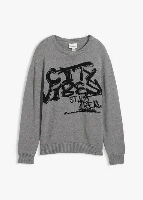 Maglione in puro cotone, bonprix