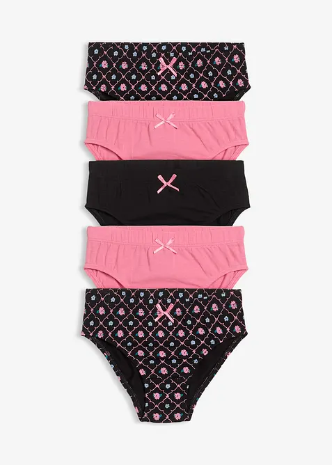 Slip con morbido cotone biologico (pacco da 5), bonprix