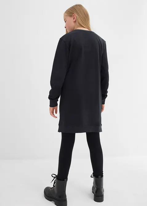 Abito in felpa di puro cotone biologico, bonprix