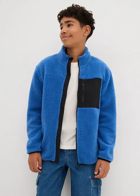 Giacca in pile teddy, bonprix