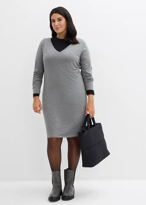 Abito in jersey di viscosa (pacco da 2), bonprix