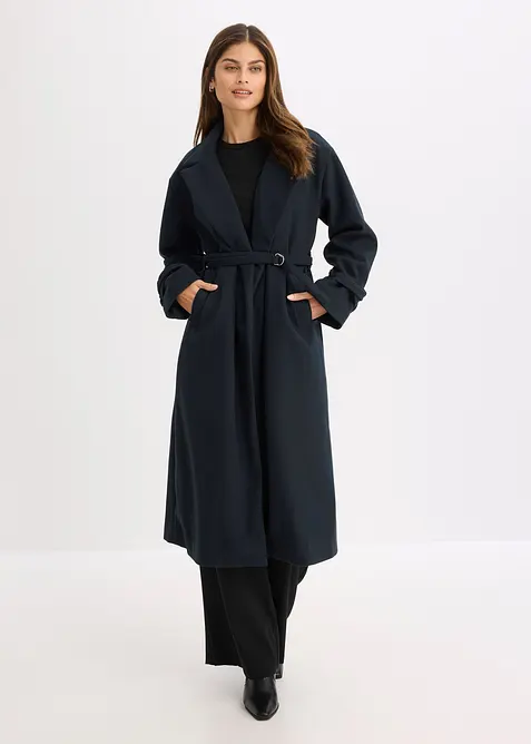 Cappotto in misto viscosa, bonprix
