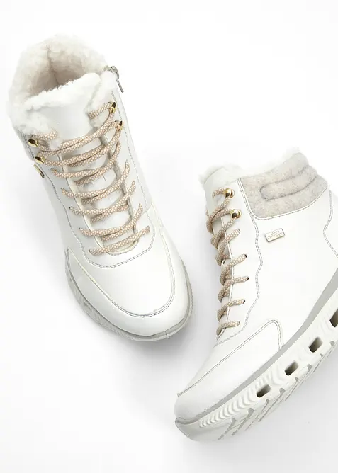 Stivaletti stringati Rieker con membrana tex, Rieker