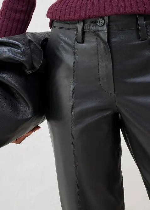 Pantaloni in nappa d'agnello, bonprix