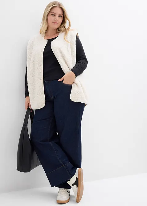 Gilet teddy, bonprix