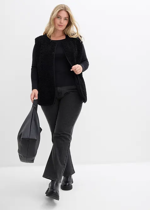 Gilet teddy, bonprix