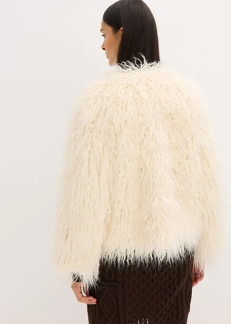 Pelliccia sintetica corta oversize, bonprix