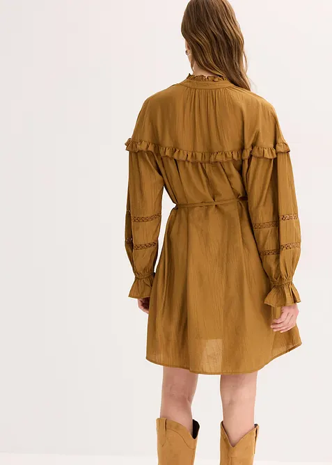 Abito tunica in misto viscosa fine, bonprix