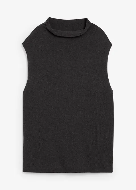 Gilet in maglia di puro cotone, bonprix