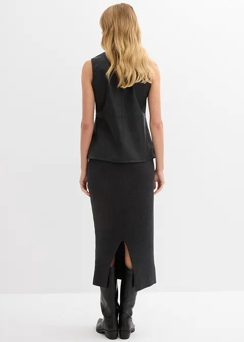 Gonna in maglia di puro cotone, bonprix